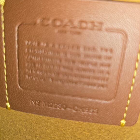 Coach Tabby Messenger Handbag Crossbody Cream Ivory Glovetanned Leather NWOT - Picture 5 of 15